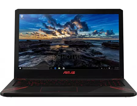 Ноутбук ASUS FX570UD-DM176T (15.60 TN (LED)/ Core i7 8550U 1800MHz/ 8192Mb/ HDD 1000Gb/ NVIDIA GeForce® GTX 1050 2048Mb) MS Windows 10 Home (64-bit) [90NB0IX1-M02510]