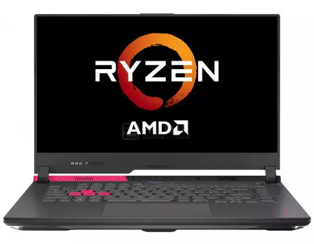 Ноутбук ASUS ROG Strix G15 Electro Punk G513QM-HN058T (15.60 IPS (LED)/ Ryzen 7 5800H 3200MHz/ 16384Mb/ SSD / NVIDIA GeForce® RTX 3060 для ноутбуков 6144Mb) MS Windows 10 Home (64-bit) [90NR0573-M00830]