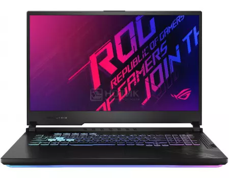 Ноутбук ASUS ROG Strix G17 G712LU-EV019 (17.30 IPS (LED)/ Core i7 10750H 2600MHz/ 16384Mb/ SSD / NVIDIA GeForce® GTX 1660Ti 6144Mb) Без ОС [90NR03B1-M02570]