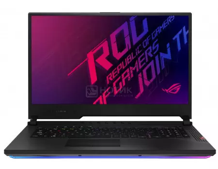 Ноутбук ASUS ROG Strix SCAR 17 G732LV-EV052T (17.30 IPS (LED)/ Core i7 10875H 2300MHz/ 16384Mb/ SSD / NVIDIA GeForce® RTX 2060 6144Mb) MS Windows 10 Home (64-bit) [90NR04B2-M01080]