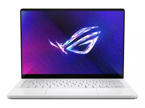 Ноутбук ASUS ROG ZEPHYRUS G14 2024 GA403UI-QS094W 90NR0HX2-M004J0 (14", Ryzen 9 8945HS, 32Gb/ SSD 1024Gb, GeForce® RTX 4070 для ноутбуков) Белый