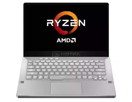 Ноутбук ASUS ROG ZEPHYRUS G14 AniMe Matrix GA401IU-HE189T (14.00 IPS (LED)/ Ryzen 7 4800HS 2900MHz/ 8192Mb/ SSD / NVIDIA GeForce® GTX 1660Ti в дизайне MAX-Q 6144Mb) MS Windows 10 Home (64-bit) [90NR03I5-M04660]