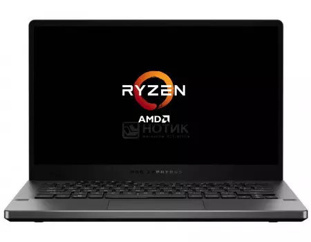 Ноутбук ASUS ROG ZEPHYRUS G14 GA401IH-HE069T (14.00 IPS (LED)/ Ryzen 5 4600HS 3000MHz/ 8192Mb/ SSD / NVIDIA GeForce® GTX 1650 4096Mb) MS Windows 10 Home (64-bit) [90NR0483-M01630]