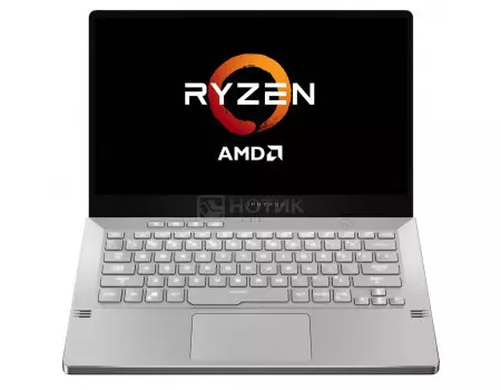Ноутбук ASUS ROG ZEPHYRUS G14 GA401II-HE046T (14.00 IPS (LED)/ Ryzen 7 4800HS 2900MHz/ 16384Mb/ SSD / NVIDIA GeForce® GTX 1650Ti 4096Mb) MS Windows 10 Home (64-bit) [90NR03J2-M03220]