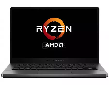 Ноутбук ASUS ROG ZEPHYRUS G14 GA401II-HE182T (14.00 IPS (LED)/ Ryzen 5 4600HS 3000MHz/ 16384Mb/ SSD / NVIDIA GeForce® GTX 1650Ti 4096Mb) MS Windows 10 Home (64-bit) [90NR03J3-M04340]