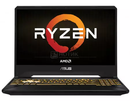 Ноутбук ASUS TUF Gaming FX505DT-BQ184T (15.60 IPS (LED)/ Ryzen 5 3550H 2100MHz/ 8192Mb/ HDD+SSD 1000Gb/ NVIDIA GeForce® GTX 1650 4096Mb) MS Windows 10 Home (64-bit) [90NR02D1-M03550]