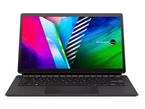 Ноутбук ASUS VivoBook 13 Slate OLED T3300KA-LQ083W 90NB0VC2-M008C0 (13.3", Pentium Quad Core N6000, 4Gb/ SSD 128Gb, UHD Graphics) Черный