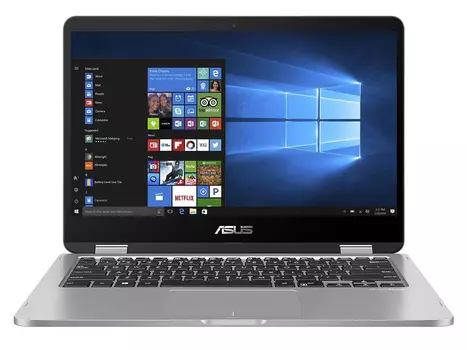Ноутбук ASUS VivoBook Flip 14 TP401MA-EC404T (14.00 IPS (LED)/ Pentium Quad Core N5030 1100MHz/ 4096Mb/ SSD / Intel UHD Graphics 605 64Mb) MS Windows 10 Home (64-bit) [90NB0IV1-M10890]