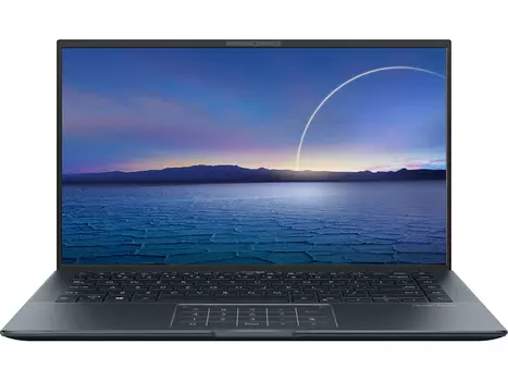 Ноутбук ASUS Zenbook 14 Ultralight UX435EAL-KC114R 90NB0S91-M005U0 (14", Core i7 1165G7, 16Gb/ SSD 1024Gb, Iris Xe Graphics) Серый