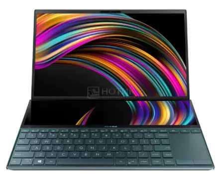 Ноутбук ASUS Zenbook Duo UX481FL-BM021TS (14.00 IPS (LED)/ Core i7 10510U 1800MHz/ 16384Mb/ SSD / NVIDIA GeForce® MX250 2048Mb) MS Windows 10 Home (64-bit) [90NB0P61-M01520]