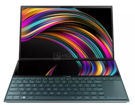 Ноутбук ASUS Zenbook Duo UX481FL-BM024TS (14.00 IPS (LED)/ Core i5 10210U 1600MHz/ 16384Mb/ SSD / NVIDIA GeForce® MX250 2048Mb) MS Windows 10 Home (64-bit) [90NB0P61-M01510]