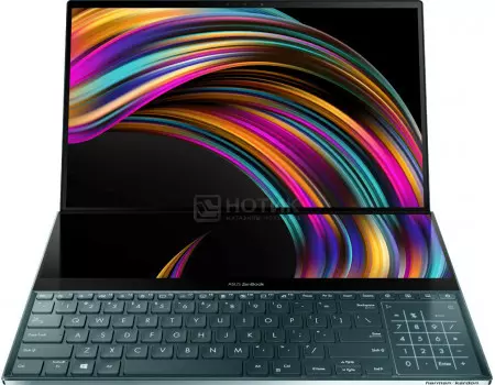 Ноутбук ASUS Zenbook Pro Duo UX581GV-H2002R (15.60 OLED/ Core i7 9750H 2600MHz/ 16384Mb/ SSD / NVIDIA GeForce® RTX 2060 6144Mb) MS Windows 10 Professional (64-bit) [90NB0NG1-M01640]