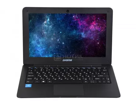 Ноутбук DIGMA EVE 11 C409 (11.60 IPS (LED)/ Celeron Dual Core N3350 1100MHz/ 4096Mb/ SSD / Intel HD Graphics 64Mb) MS Windows 10 Home (64-bit) [ES2056EW]
