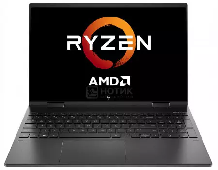 Ноутбук HP Envy x360 15-ee0016ur (15.60 IPS (LED)/ Ryzen 5 4500U 2300MHz/ 16384Mb/ SSD / AMD Radeon Graphics 64Mb) MS Windows 10 Home (64-bit) [2X0J9EA]
