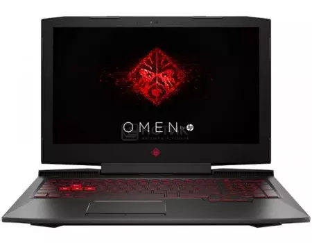 Ноутбук HP Omen 15-ce015ur (15.60 IPS (LED)/ Core i7 7700HQ 2800MHz/ 12288Mb/ HDD+SSD 1000Gb/ NVIDIA GeForce® GTX 1060 в дизайне MAX-Q 6144Mb) MS Windows 10 Home (64-bit) [2CQ41EA]