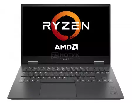 Ноутбук HP Omen 15-en0031ur (15.60 IPS (LED)/ Ryzen 5 4600H 3000MHz/ 16384Mb/ SSD / NVIDIA GeForce® GTX 1650Ti 4096Mb) Free DOS [22Q26EA]