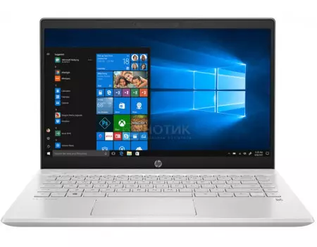 Ноутбук HP Pavilion 14-ce0075ur (14.00 SVA/ Pentium Dual Core 4415U 2300MHz/ 4096Mb/ SSD / Intel HD Graphics 610 64Mb) MS Windows 10 Home (64-bit) [7GV39EA]