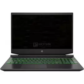 Ноутбук HP Pavilion Gaming 15-dk1043ur (15.60 IPS (LED)/ Core i7 10750H 2600MHz/ 16384Mb/ SSD / NVIDIA GeForce® GTX 1660Ti в дизайне MAX-Q 6144Mb) Free DOS [22P78EA]