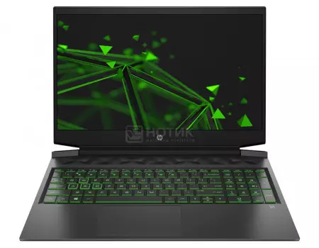 Ноутбук HP Pavilion Gaming 16-a0021ur (16.10 IPS (LED)/ Core i5 10300H 2500MHz/ 16384Mb/ SSD / NVIDIA GeForce® RTX 2060 в дизайне MAX-Q 6144Mb) Free DOS [22Q57EA]