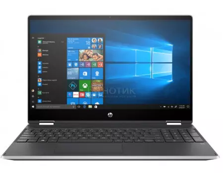 Ноутбук HP Pavilion x360 15-dq1008ur (15.60 IPS (LED)/ Core i3 10110U 2100MHz/ 8192Mb/ SSD / Intel UHD Graphics 64Mb) MS Windows 10 Home (64-bit) [22N44EA]