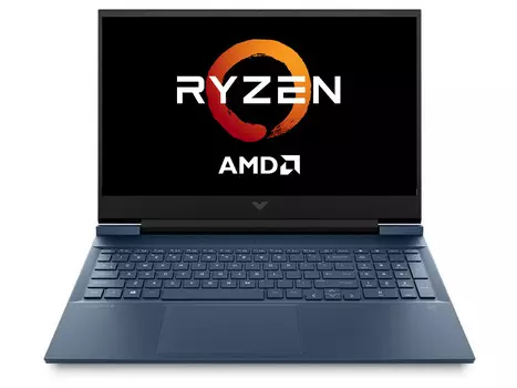 Ноутбук HP Victus 16-e0082ur 4E1L4EA (16.1", Ryzen 7 5800H, 16Gb/ SSD 512Gb, GeForce® RTX 3050Ti для ноутбуков) Синий