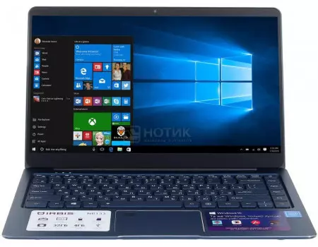 Ноутбук IRBIS NB133 (14.10 IPS (LED)/ Celeron Dual Core N3350 1100MHz/ 4096Mb/ SSD / Intel HD Graphics 500 64Mb) MS Windows 10 Home (64-bit) [NB133 Blue]