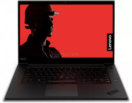 Ноутбук Lenovo ThinkPad P1 2nd Gen (15.60 IPS (LED)/ Core i7 9750H 2600MHz/ 16384Mb/ SSD / NVIDIA Quadro T2000 4096Mb) MS Windows 10 Professional (64-bit) [20QT002ERT]