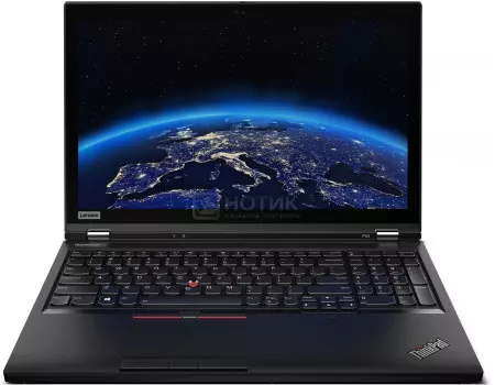 Ноутбук Lenovo ThinkPad P53 (15.60 IPS (LED)/ Core i7 9850H 2600MHz/ 16384Mb/ HDD+SSD 1000Gb/ NVIDIA Quadro RTX 3000 6144Mb) MS Windows 10 Professional (64-bit) [20QN0031RT]