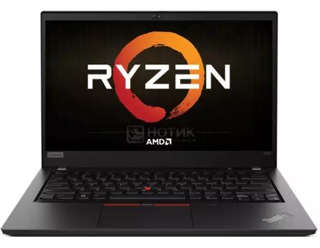 Ноутбук Lenovo ThinkPad T495 (14.00 IPS (LED)/ Ryzen 7 Pro 3700U 2300MHz/ 16384Mb/ SSD / AMD Radeon Vega 10 Graphics 64Mb) MS Windows 10 Professional (64-bit) [20NJ0010RT]