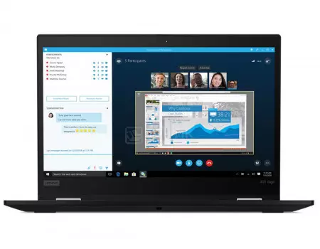 Ноутбук Lenovo ThinkPad X13 Yoga (13.30 IPS (LED)/ Core i7 10510U 1800MHz/ 16384Mb/ SSD / Intel UHD Graphics 64Mb) MS Windows 10 Professional (64-bit) [20SX001DRT]