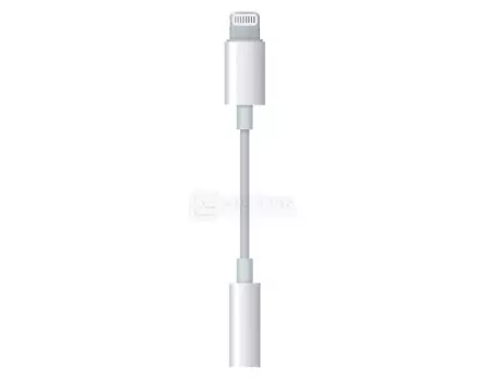 Переходник Apple для iPhone Lightning - Jack 3.5мм(f), Белый MMX62ZM/A