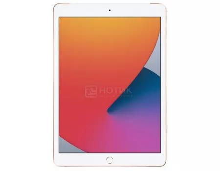 Планшет Apple iPad 10.2 2020 128Gb Wi-Fi + Cellular Gold (iPadOS 14/A12 Bionic 2400MHz/10.20" 2160x1620/3072Mb/128Gb/4G LTE ) [MYMN2RU/A]