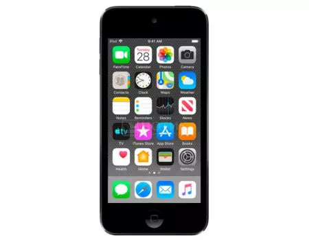 Портативный цифровой плеер Apple iPod touch 7 128Gb, MVJ62RU/A, Space Gray, Темно-серый