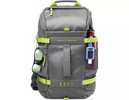Рюкзак 15.6” HP Grey Odyssey Backpack, L8J89AA, Полиэстер, Серый