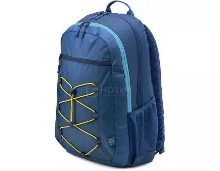 Рюкзак 15,6" HP Active Blue/Yellow Backpack, 1LU24AA , Полиэстер, Синий/Желтый