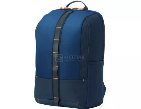 Рюкзак 15,6" HP Commuter Black Backpack, 5EE92AA , Полиэстер, Синий