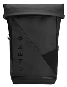 Рюкзак 15,6" HP OMEN Transceptor Rolltop Backpack 7MT83AA, Водостойкая ткань, Черный