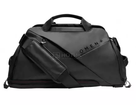 Рюкзак-сумка 17,3" HP OMEN Transceptor Duffle Bag 7MT82AA, Водостойкая ткань, Черный