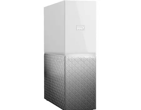 Сетевое хранилище Western Digital 2Tb WDBVXC0020HWT-EESN My Cloud Home 3.5” USB 3.0, RJ-45, Серебристый