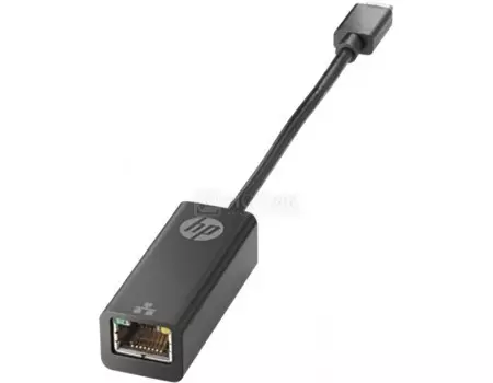 Сетевой адаптер HP USB Type-C to RJ-45, V8Y76AA Черный