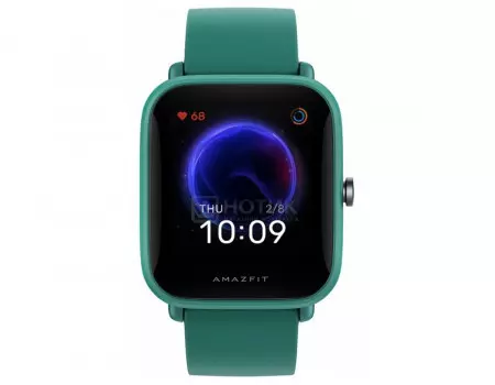 Смарт-часы Amazfit BIP U Pro A2008 BT, GPS, 230 мАч, Зеленый 6972596102045