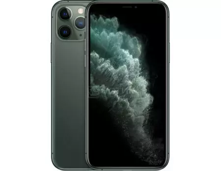 Смартфон Apple iPhone 11 Pro 512Gb Midnight Green (iOS 13/A13 Bionic 2650MHz/5.80" 2436x1125/4096Mb/512Gb/4G LTE ) [MWCG2RU/A]