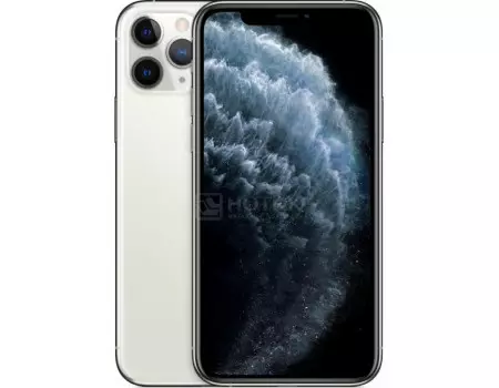 Смартфон Apple iPhone 11 Pro 512Gb Silver (iOS 13/A13 Bionic 2650MHz/5.80" 2436x1125/4096Mb/512Gb/4G LTE ) [MWCE2RU/A]