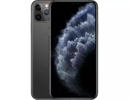 Смартфон Apple iPhone 11 Pro Max 256Gb Space Gray (iOS 13/A13 Bionic 2650MHz/6.50" 2688x1242/4096Mb/256Gb/4G LTE ) [MWHJ2RU/A]