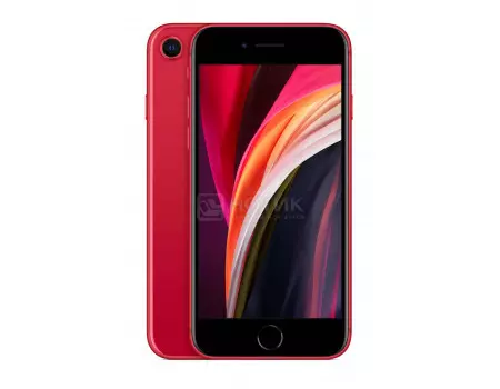 Смартфон Apple iPhone SE 2020 128Gb Red (iOS 13/A13 Bionic 2650MHz/4.70" 1334x750/3072Mb/128Gb/4G LTE ) [MXD22RU/A]