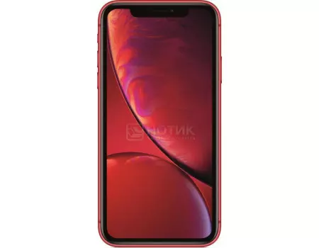 Смартфон Apple iPhone XR 128Gb Red (iOS 12/A12 Bionic 2490MHz/6.10" 1792x828/3072Mb/128Gb/4G LTE ) [MRYE2RU/A]