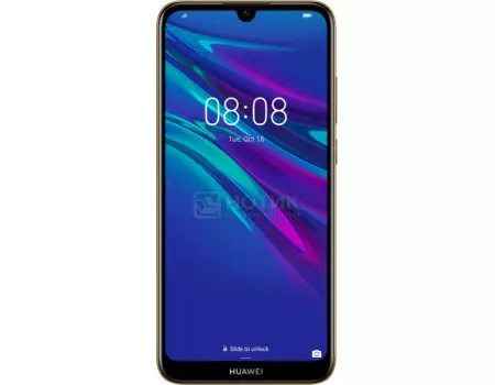 Смартфон Huawei Y6 2019 Amber Brown (Android 8.0 (Oreo)/MT6761 2000MHz/6.09" 1560x720/2048Mb/32Gb/4G LTE ) [6901443282791]