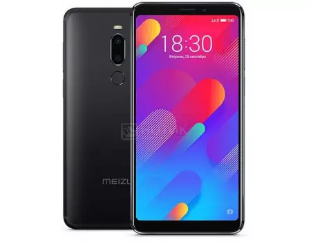 Смартфон Meizu M8 64Gb Black (Android 8.1 (Oreo)/MT6762 2000MHz/5.70" 1440x720/4096Mb/64Gb/4G LTE ) [M813H-64-BK]