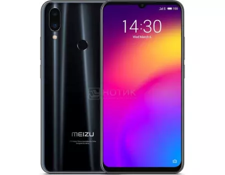 Смартфон Meizu Note 9 64Gb Black (Android 9.0 (Pie)/SDM675 2000MHz/6.00" 2244х1080/4096Mb/64Gb/4G LTE ) [M923H-64-B]