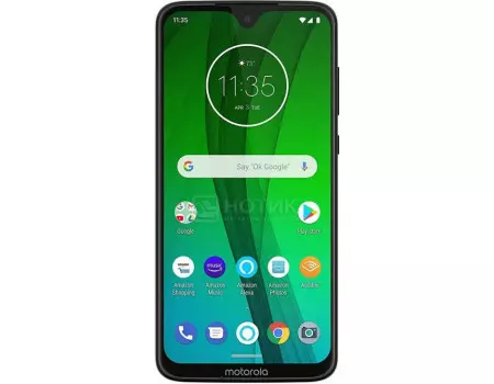 Смартфон Motorola Moto G7 Plus 64Gb Deep Indigo (Android 9.0 (Pie)/SDM636 1800MHz/6.20" 2270x1080/4096Mb/64Gb/4G LTE ) [PADU0019RU]